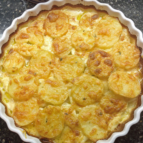 Fondue Potato Gratin RV Goddess