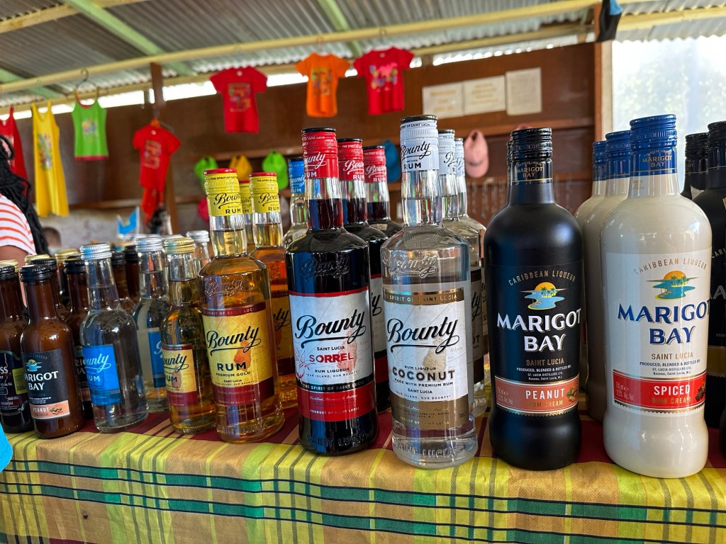 Rum on St. Lucia