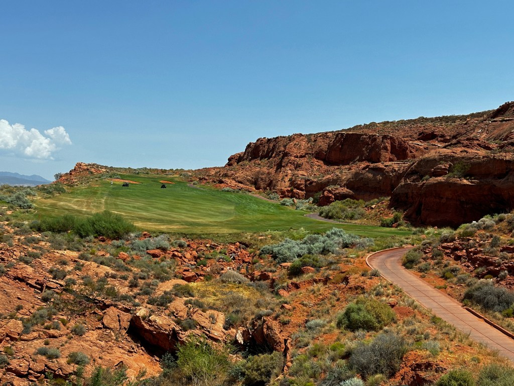 Sand Hollow Golf Course in St. George, Utah.